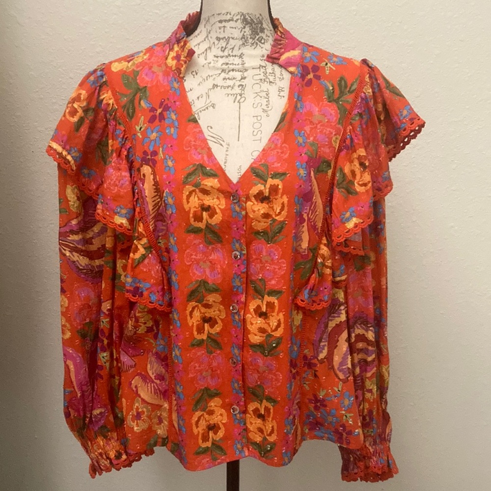 Size XL New Farmrio blouse